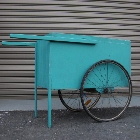 CART, Aqua - Small 103cm L x 70cm x 93cm H (141cm L to end of Handle)